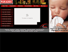 Tablet Screenshot of paradoxtr.com